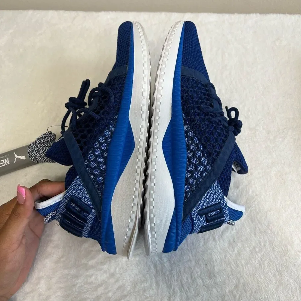 Puma Blue Netfit Tsugi Running Training Shoes 9.5 Men NEW